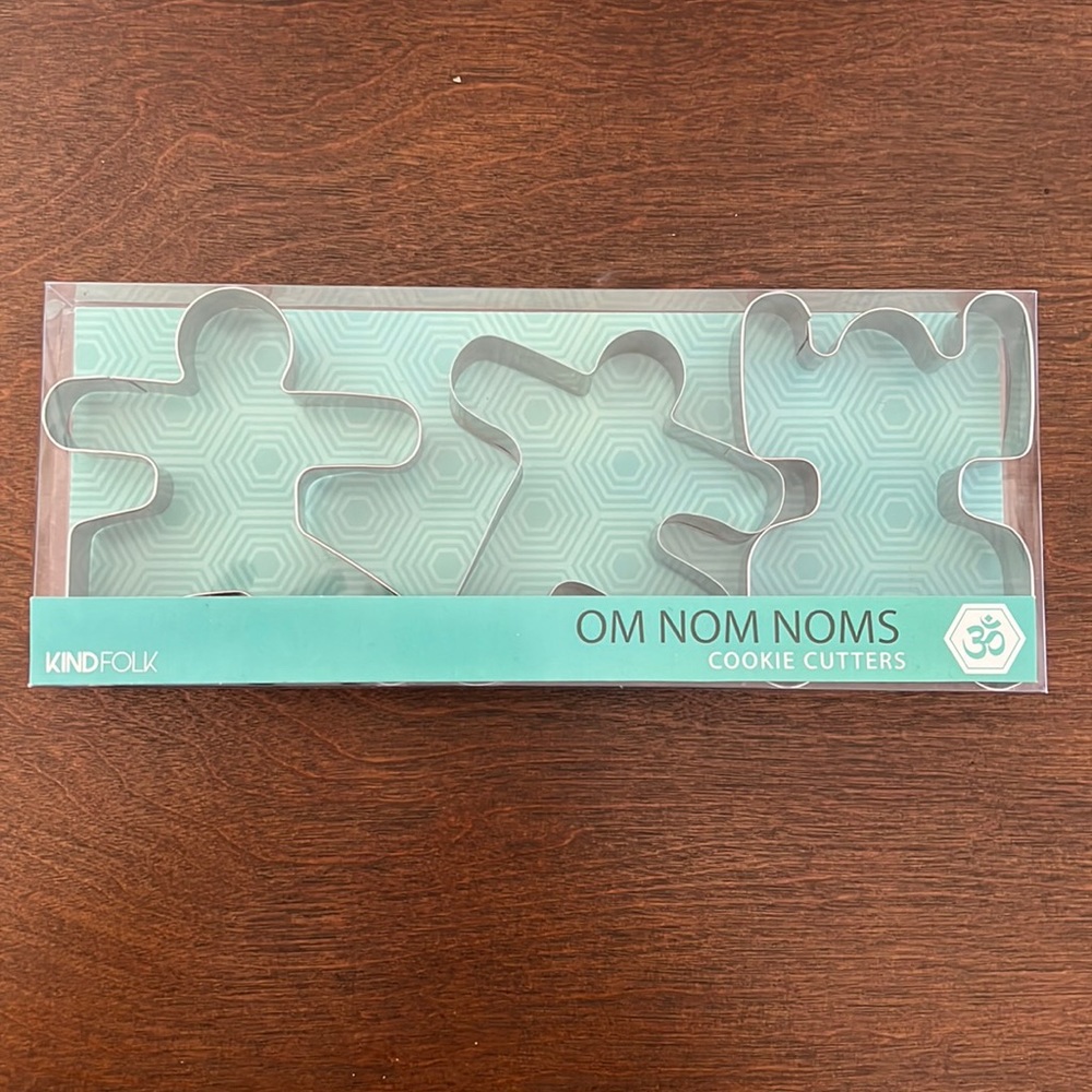 Yoga Pose Cookie Cutters Gift Set Om Nom Noms